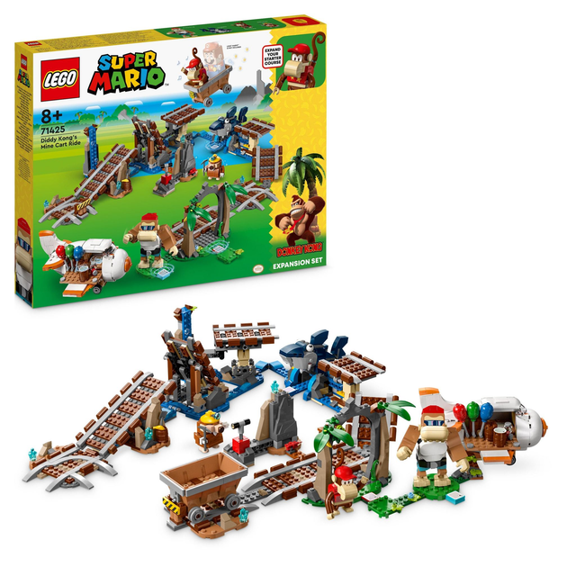 LEGO 71425 Super Mario Diddy Kongs Lorenritt – Erweiterungsset