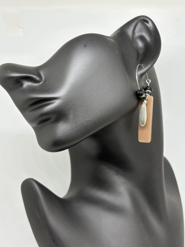 Boucles d’oreilles "Soft Glam" - Ref : 789