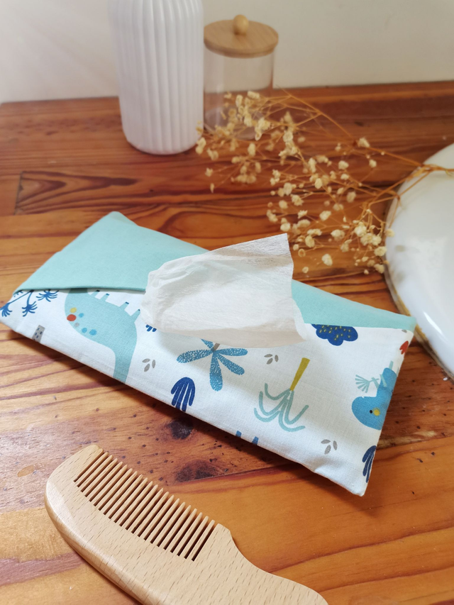 Pochette à lingette Dino