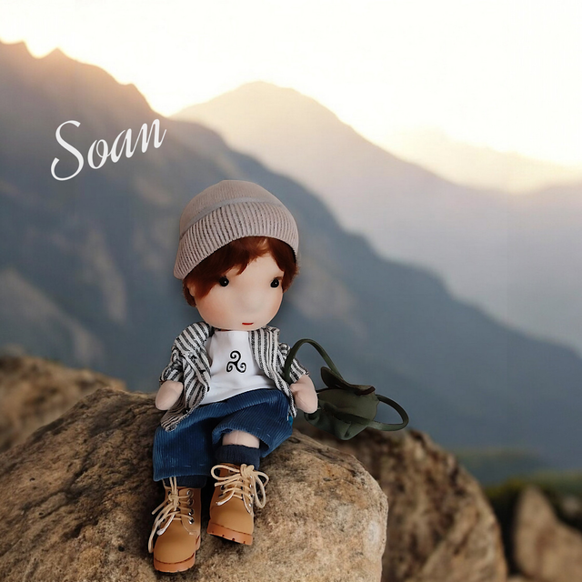 Poupée d&#039;Art &quot;Soan&quot;