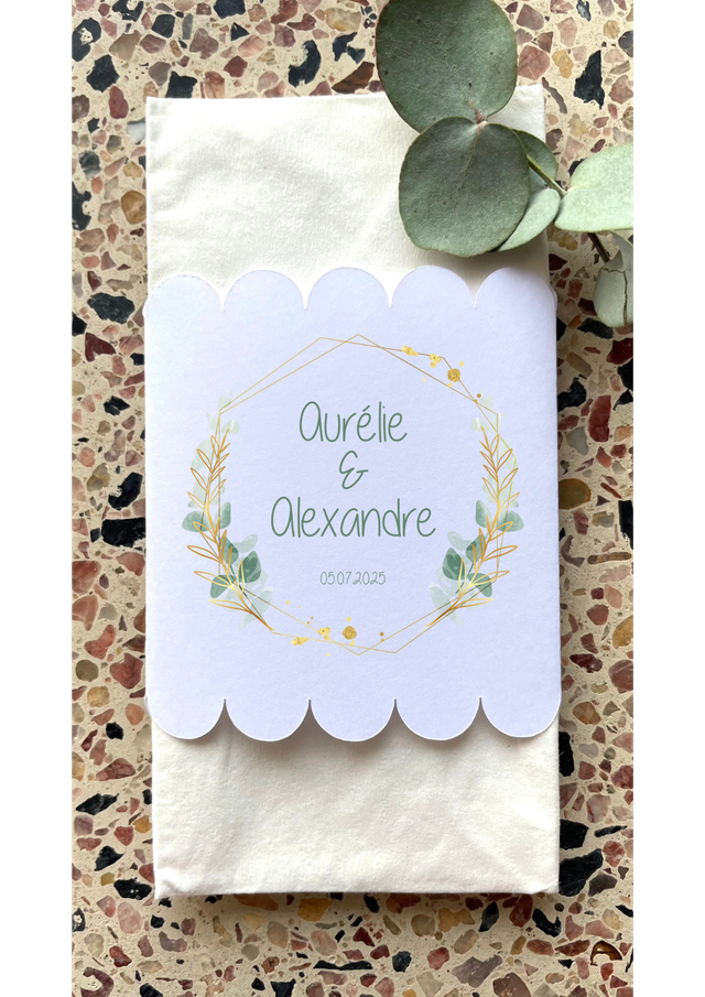 Étui à mouchoir &quot;Clémence&quot; - Personnalisable