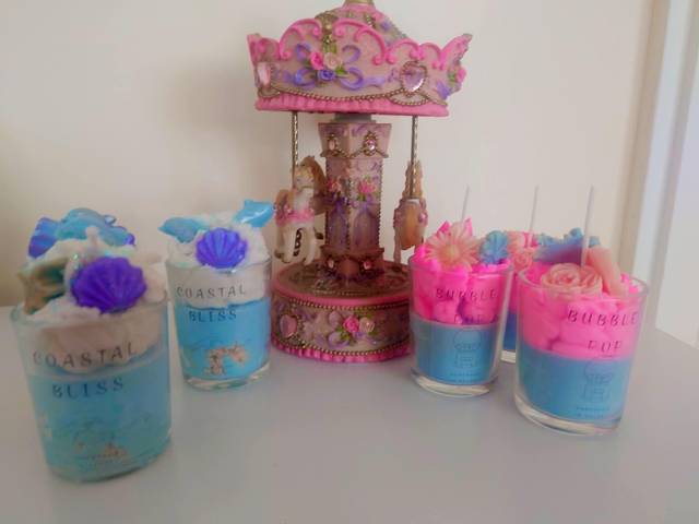 Small Whipped Candles 
