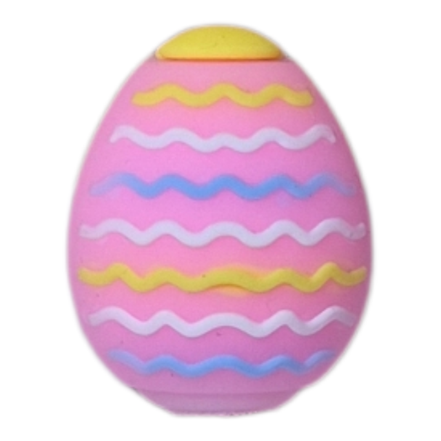Easter Egg Pink Zig Zag Arrow Topper