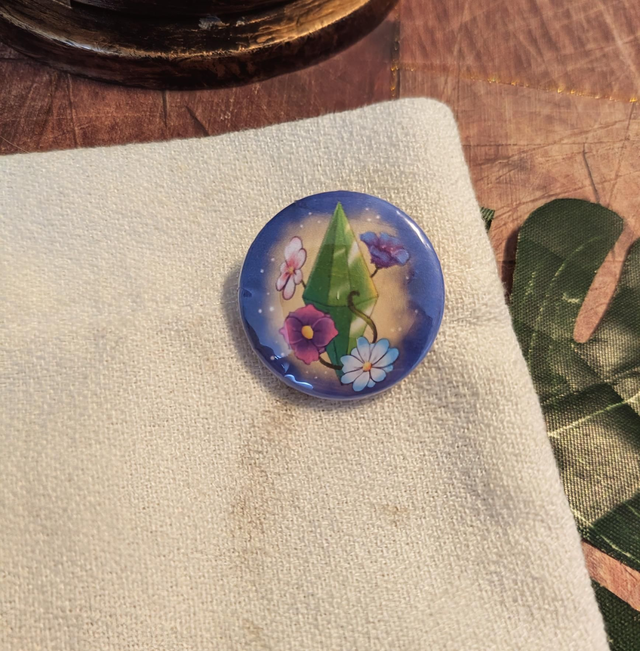 Mini Bagde "Plumbob" - 25 mm 