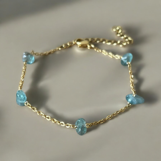 Bracelet Éclat d’Apatite