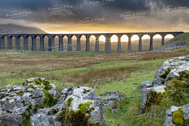 Peeking, Ribblehead Viaduct