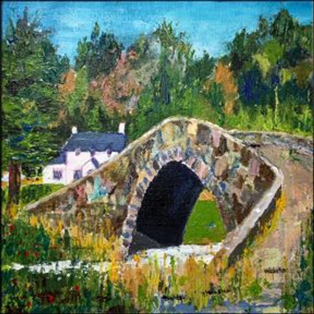Clachan Bridge by Sheila Webster