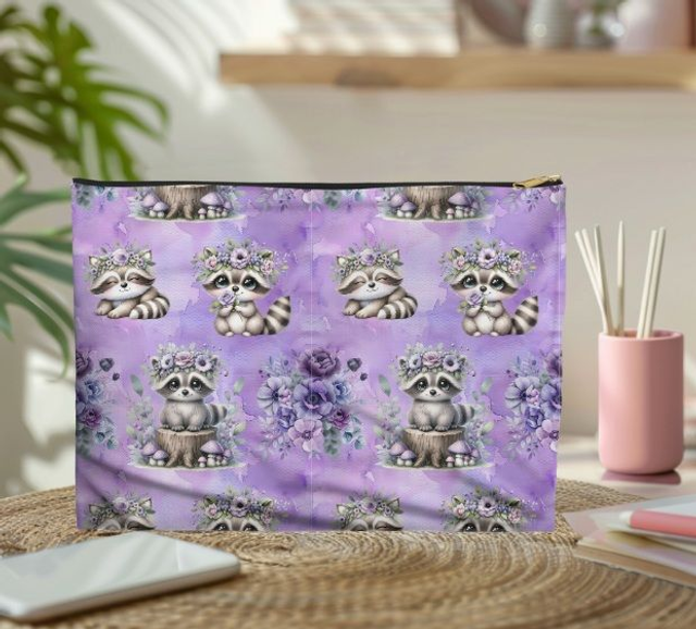 Pochette Raccoon violet