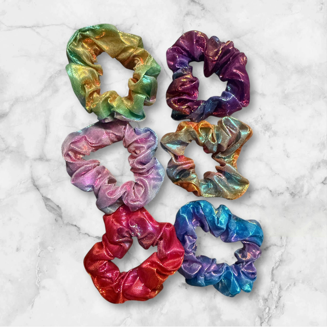 Bunte Haargummies in 12 Farben, zufällige Auswahl
