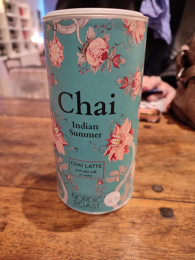 Chai latte vanille 