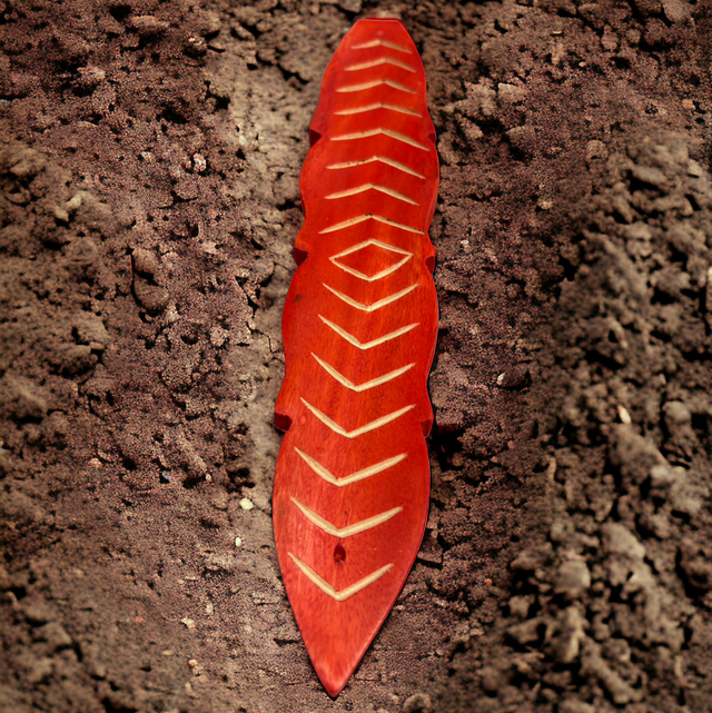 Porte encens feuille