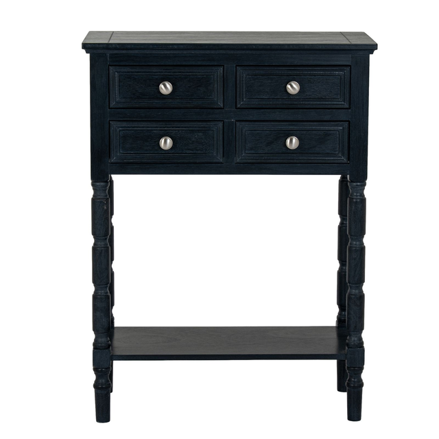 Contour Collection 4 Drawer Side Table