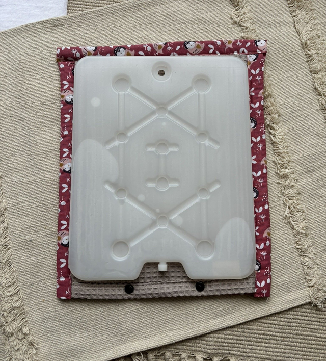 Tapis rafraîchissant &quot;oisillons roses&quot;