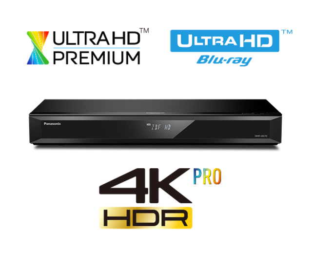 Panasonic Enregistreur Blu-ray DMR-UBS70 Noir ou Argenté