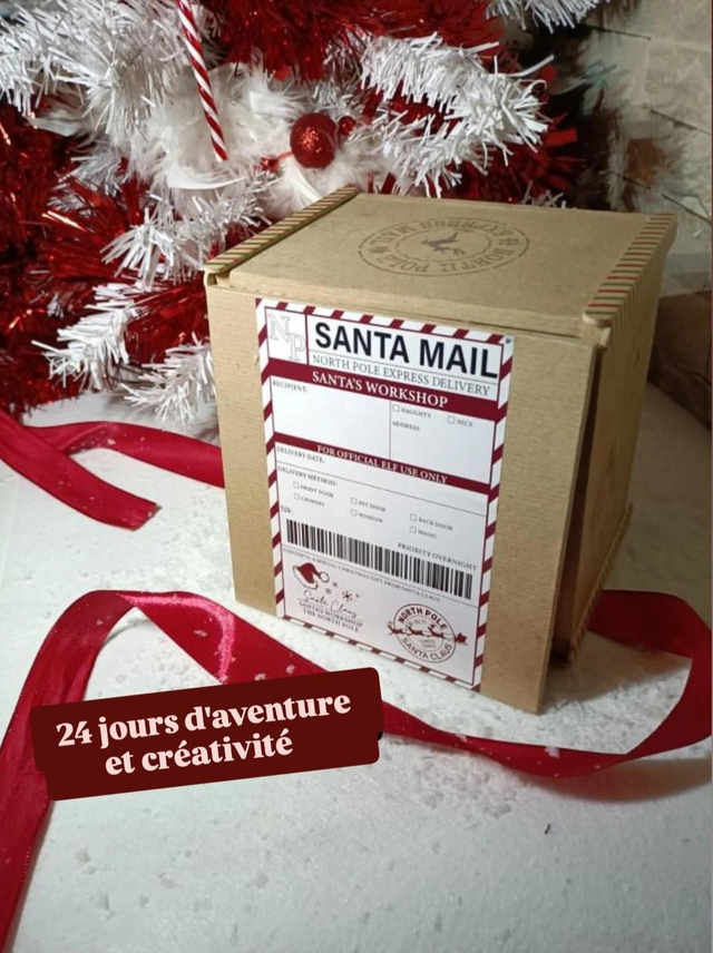 La Boîte Magique du Lutin – Décoration interactive et aventure de Noël de 24 jours