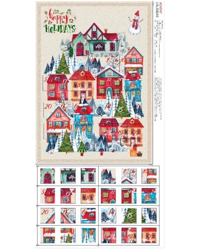 Little Johnny Advent Calender Panel 