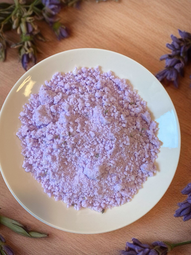 Rentouttava Laventeli jalkakylpysuola