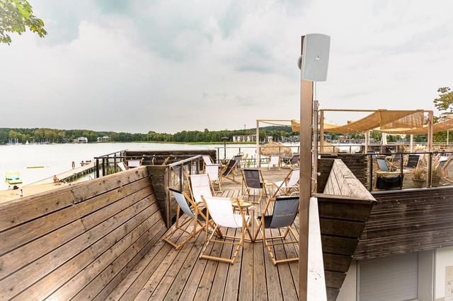 AUDAC HP mural 6" 2voies 8ohm/100V IP66 - Blanc (Paire)