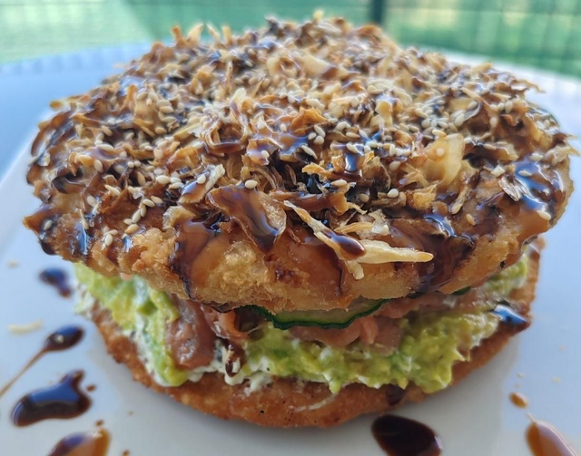 Burger au Saumon fumé 