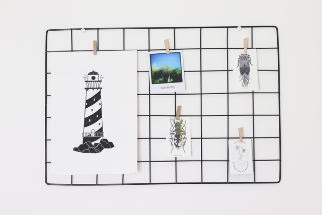 Linogravure A4 Phare