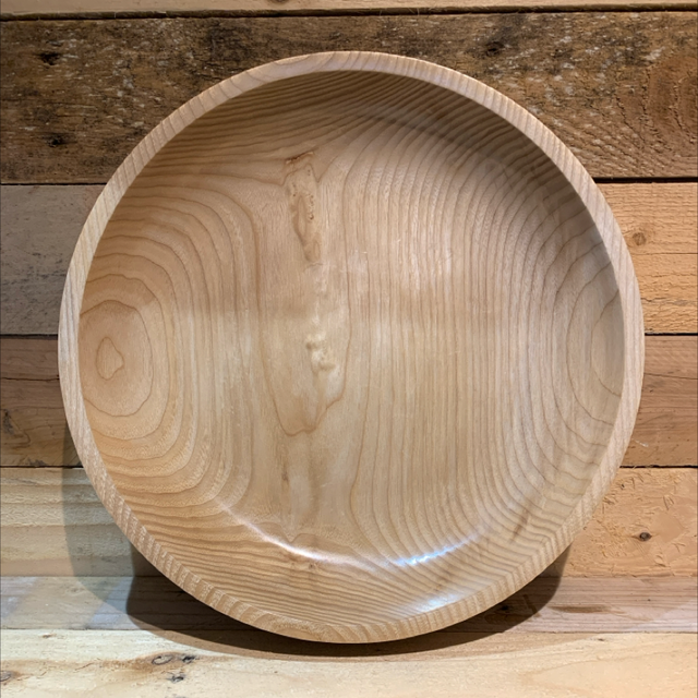 Ash with Leather Band Bowl 