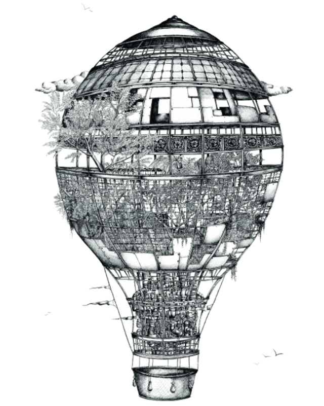 Montgolfière-  Edition Art