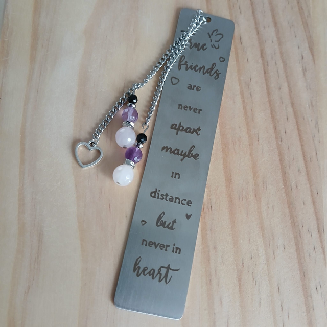 Boekenlegger met Amethist &amp; Bergkristal (4.045)