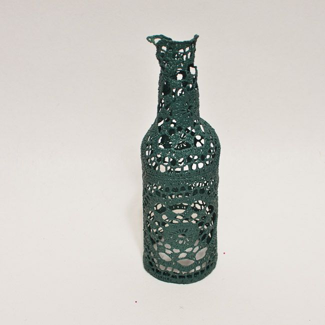 Bouteille vert sapin