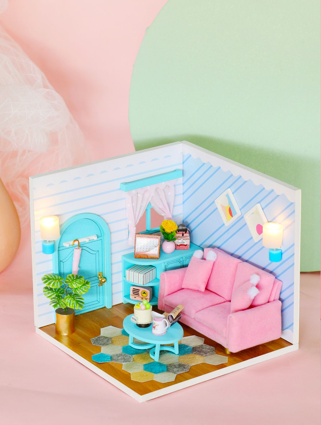 Room Corner - Sunny Living Room 