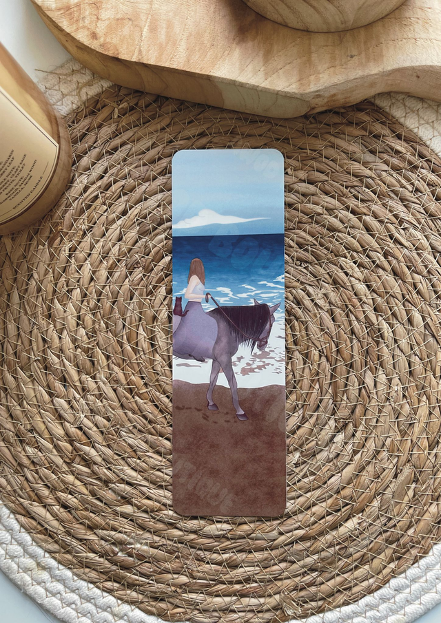 Marque-Page - Balade à cheval