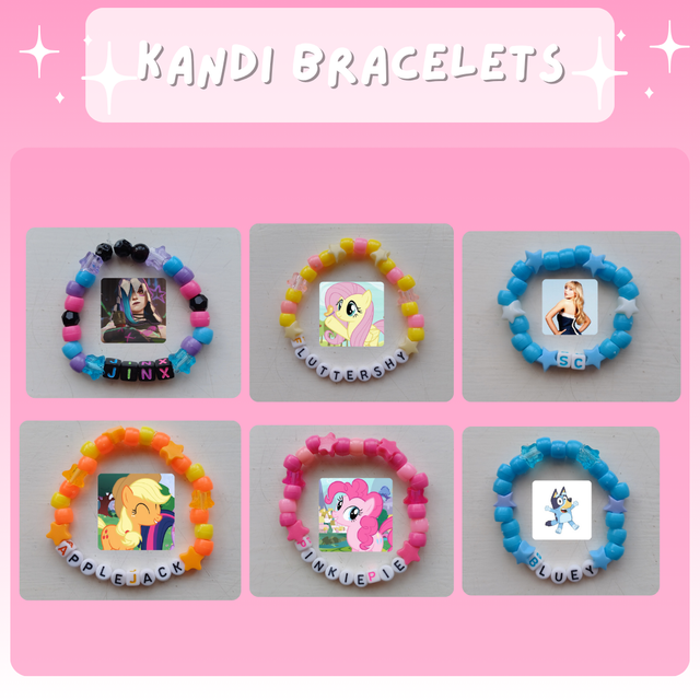 kandi bead bracelets