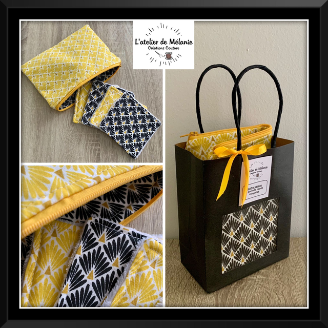 Coffret "Pochette et ses 4 lingettes"