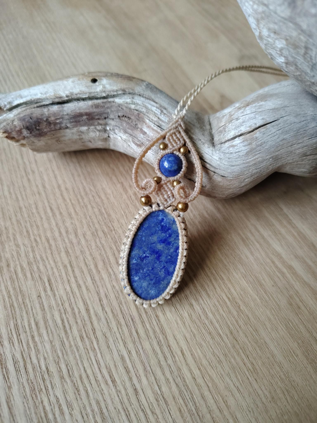 Collier Lapis Lazuli et Hématite 