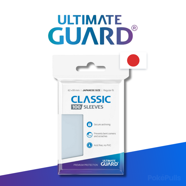 Ultimate Guard Classic Sleeves Japanese Size (100)