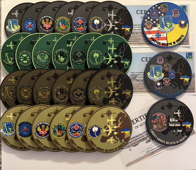 Complete Series - 48 MDG We Believe in Ghosts set of 27 patches (x3 CoA)