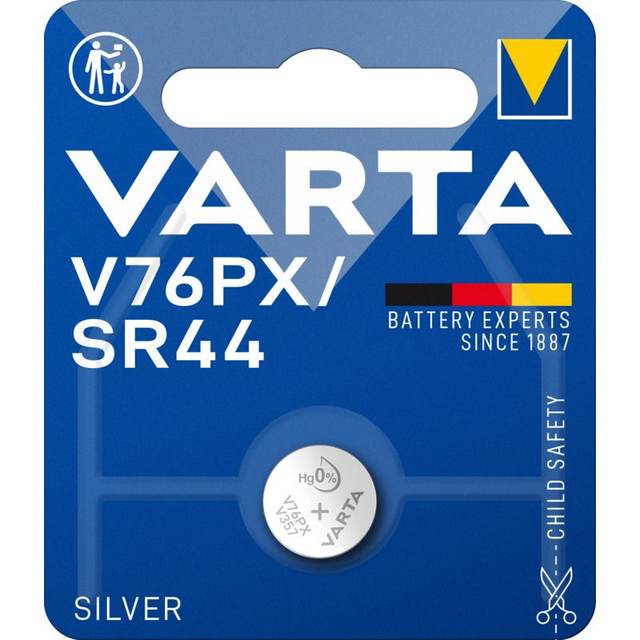 Kamera Batterie V76PX / SR44 Varta