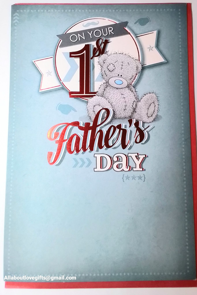 Dad 1ST FATHERS DAY CARD 