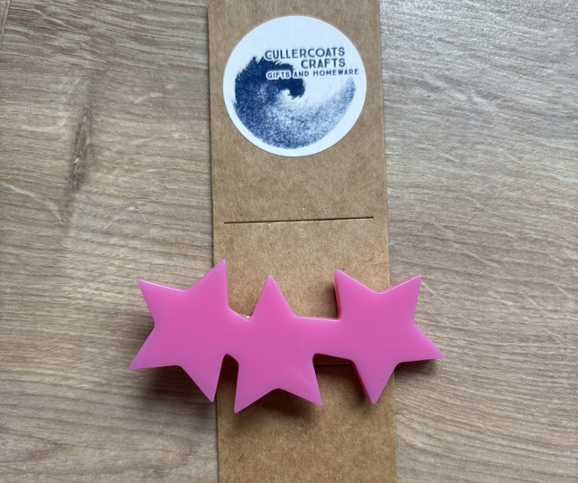 Star hair clip 