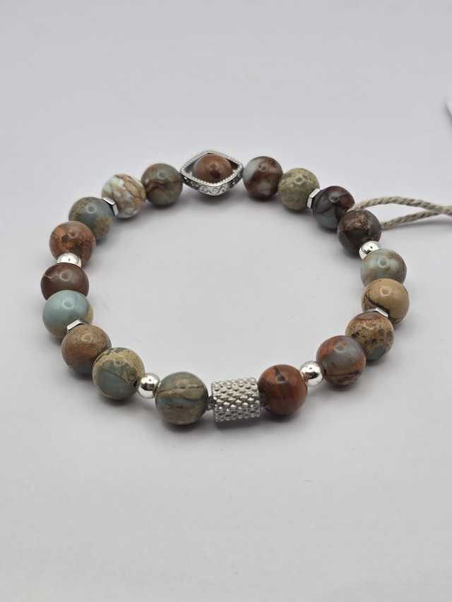 Bracelet Jaspe Impérial 0,8 cm 