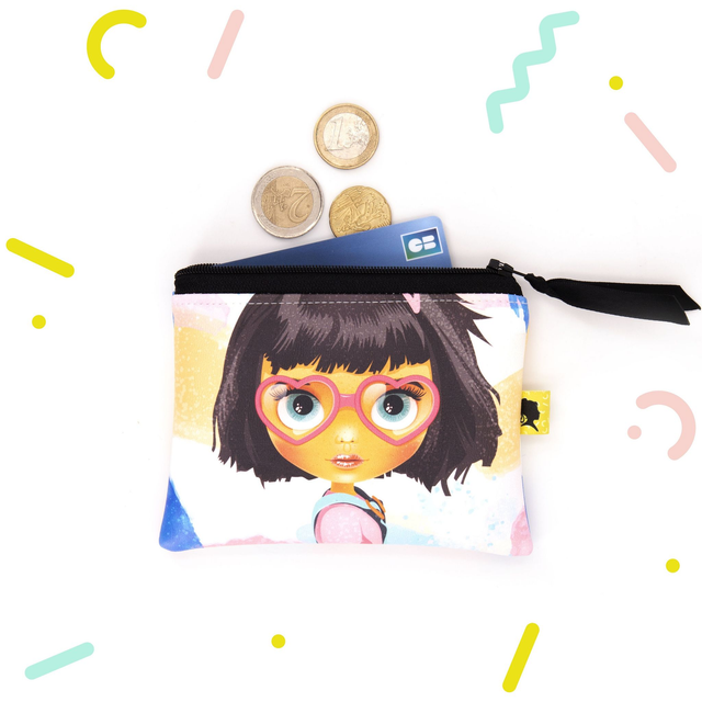 Porte monnaie zip RITA