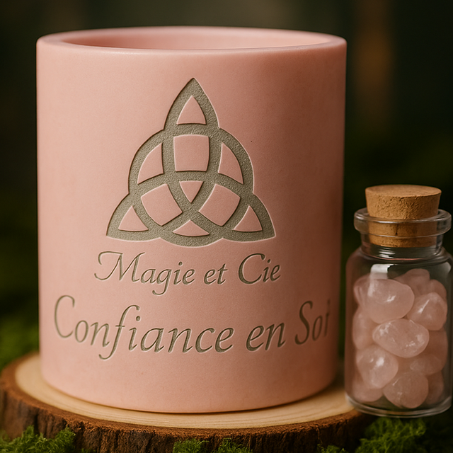 Bougie d&#039;intention - CONFIANCE EN SOI