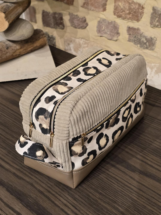 Trousse de toilette Raphaël léopard