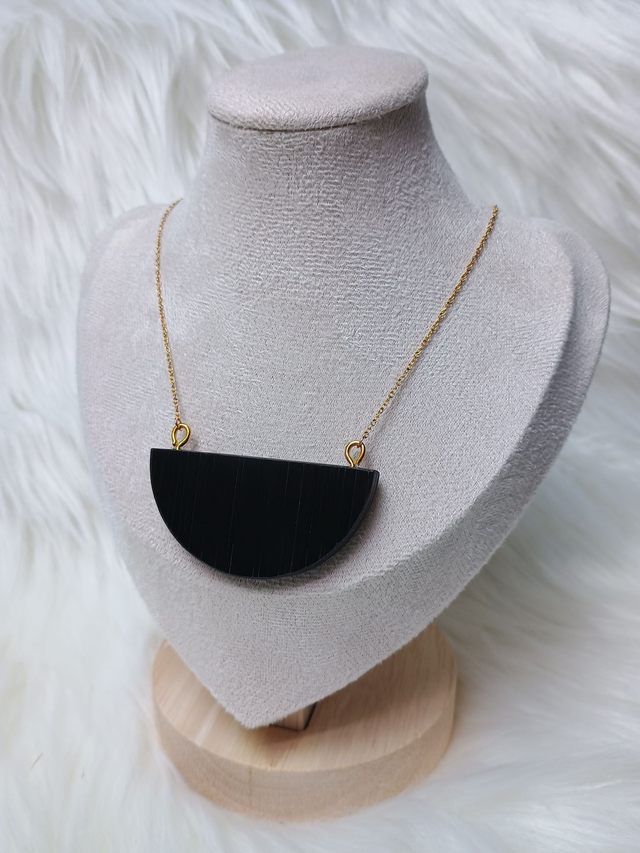 Collier DEMI-LUNE Mosaïque