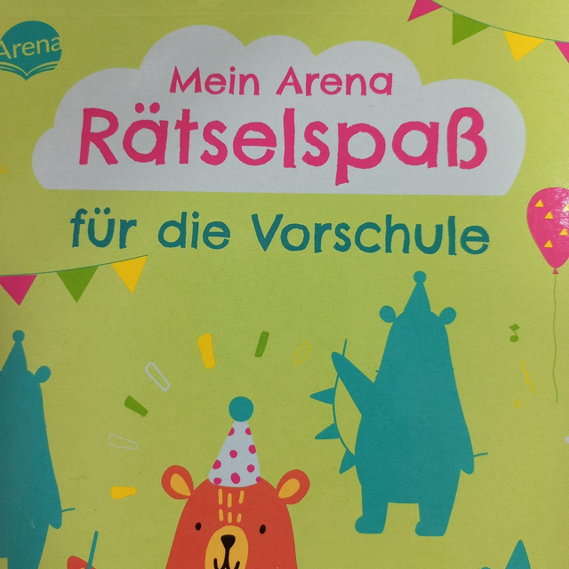 Mein Arena Rätselspaß für die Vorschule