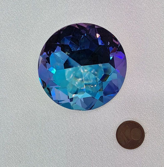 Fancy Chaton, Vitrail Light, 50mm