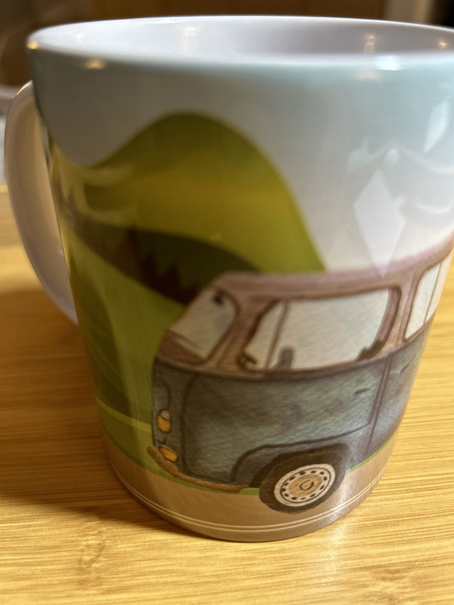 P9. VW camper mug