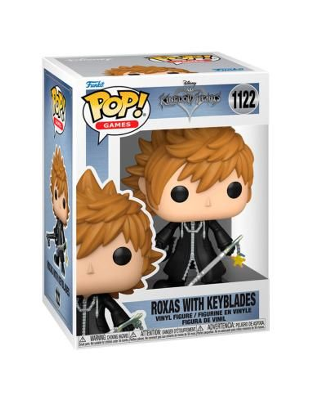 Funko - KINGDOM HEARTS - POP Funko 1122 - Roxas With Keyblades