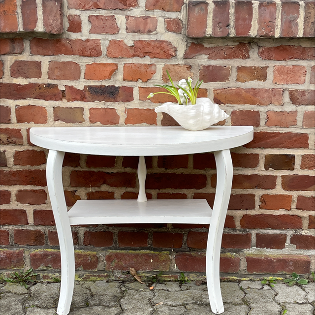 Wandtisch Beistelltisch Vintage white