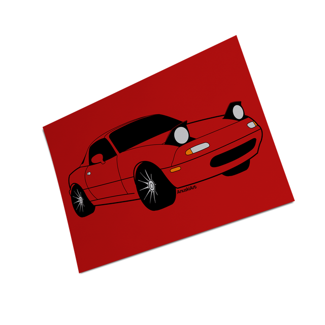 Print Mazda Miata A5