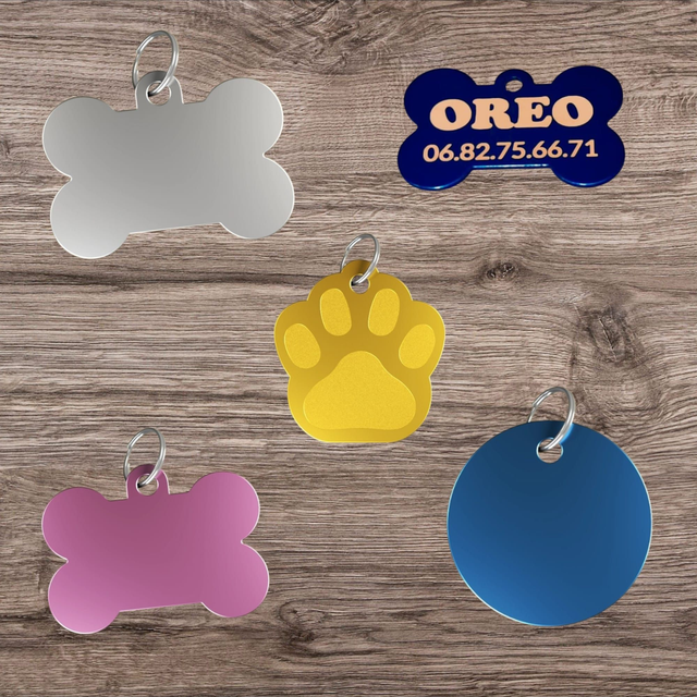 Médaille à graver animaux de compagnie, nous contacter 